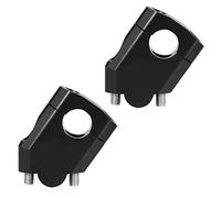 Elevadores de Manillar Compatible para Motocross, Enduro 28mm Negro ALU
