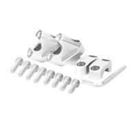 Elevadores de manillar de motocicleta | 22 mm Cherished Present Motorcycle Aluminum Alloy Handlebars Mount Clamp | Easy To Install Motorcycles Handlebarr Risers Mount Clamp, Increase Handlebar Height