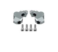 Elevadores de Manillar Motocicletas para ADV350 ADV 350 2022-2024 Barra De Mango Extensible Aumento 29MM Retroceso 15MM Motocicleta Abrazadera Elevadora(Cromo)