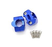 Elevadores De Manillar Par Universal De Elevadores De Manillar De Motocicleta De Aluminio CNC, Modelo Motocicleta 1 1/8 ", Abrazaderas De Barra Ancha Ajustables De 28mm Alzas Manillar(2)
