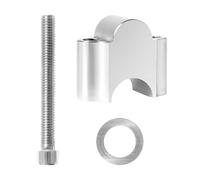 Elevadores de manillar para motocicleta, elevador de manillar de 22 mm, abrazadera de montaje de aluminio ajustable con elevación para quads, moto todo terreno, scooter, automóviles y carretera