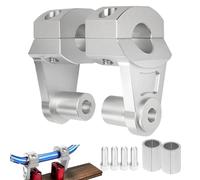 Elevadores de Manillar para Motocicleta - Soportes De Montaje Para Manillar - Accesorio Ergonómico para Ajuste de Confort en Crucero Todo Terreno ATV Touring