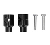 Elevadores de Manillar para Motocicleta VLX400XVS400 - Juego de 2 Adaptadores en Aleación de Aluminio para Postura Cómoda y Montaje Sencillo