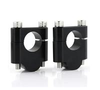 Elevadores De Manillar para MT-03 para XJ 6 para TDM 850 900 para WR400F 22 Mm 7/8" Montaje del Elevador Manillar Abrazaderas para Elevadores Alzas Manillar(Black Riser 30mm)