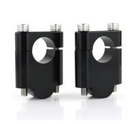 Elevadores De Manillar para MT-03 para XJ 6 para TDM 850 900 para WR400F 22 Mm 7/8" Montaje del Elevador Manillar Abrazaderas para Elevadores Alzas Manillar(Black Riser 40mm)