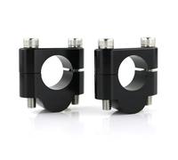 Elevadores De Manillar para YZ125 para YZ250 para YZ250-F para YZ450F para XT250 Abrazadera Montaje del Elevador Manillar 7/8" 22 Mm Alzas Manillar(Black Riser 20mm)