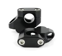 Elevadores De Manillar Traseros De 22 Mm Y 7/8" Para CB250F Para Hornet250 Para CB300F Para CB400 Abrazadera Elevador Manillar(Black)