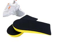 Elevadores de plantilla de zapatos, elevador de talón, almohadillas de amortiguación de talón de absorción de golpes, almohadilla de zapatos de elevación de talón, cojín invisible para hombres y