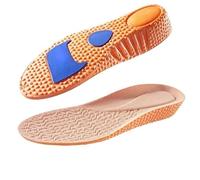 Elevadores de talón for zapatos: plantillas elevadoras ocultas y cómodas for hombres y mujeres: ajuste ceñido, soporte durante todo el día, plantillas for zapatos for aumentar la altura(Orange 3.5cm_4