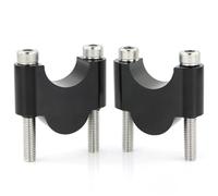 Elevadores Grasa Manillar Montaje Motocicleta para KX65 para KX80 para KX100 para KX250F para KX450X para KX85 Extensor de Manillar(Black Riser 30mm)