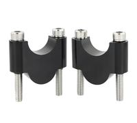 Elevadores manillar Compatible Con Ducati Para 1100 2009-2013 Para Hypermotard 1100 2008-2012 28 Mm 1 1/8 "Manillar De Montaje En Barra De Grasa Elevadores De Manillar(Black,30mm)