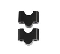 Elevadores Manillar Moto Para 450MT para MT450 para MT 450 MT elevador manillar montaje abrazadera barra mango aumento mover hacia atrás piezas del adaptador(B Black)
