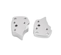 Elevadores Manillar Moto Para FJR1300 para FJR 1300 2001 2002 2003 2004 2005 elevador manillar motocicleta espaciador adaptador abrazadera montaje elevador barra mango(Silver)