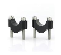 Elevadores Manillar Moto Para Multistrada 1100 Para Scrambler 800 28 mm 1 1/8 "Mango Bar Fat Bar Mount Riser Elevadores manillar(Black Riser 20mm)