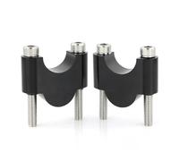 Elevadores Manillar Moto Para Multistrada 1100 Para Scrambler 800 28 mm 1 1/8 "Mango Bar Fat Bar Mount Riser Elevadores manillar(Black Riser 30mm)