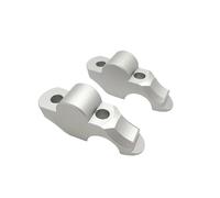 Elevadores Manillar Moto Para R Nine T Para Rninet R9 T Para Para Para Scrambler Para R9T 2014-2023 Adaptador Abrazadera Elevada Para Manillar Motocicleta Elevador Montaje Barra Manillar(Silver)