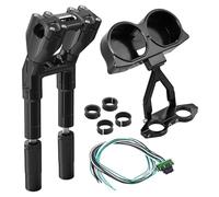 Elevadores Manillar Moto para RG Road Glide/Special FLTRX FLTRXS Kit De Reubicación De Calibre 1,25 "1,5" Elevadores Manillar