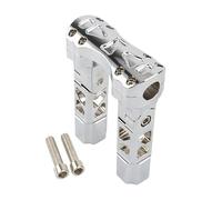 Elevadores Manillar Moto para Sportster 883 1200 Touring Dyna Softail Fatboy 1 "25mm Motocicleta Abrazadera Retroceso Elevadores Manillar Rectos Ajustados