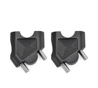 Elevadores Manillar Motocicleta Adaptadores Altura Abrazaderas Montaje Barra Manillar para Suzuki DL250 GW250F GW250S DL650 (Color : Negro)