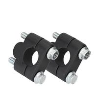 Elevadores Manillar Motocicleta Elevadores Manillar Motocicleta, Cubierta Abrazadera Barra 22mm, Universal, Dirt Pit Bike, Soporte Montaje Barra Todoterreno, Aumento 20mm Moto Riser