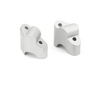 Elevadores Manillar Motocicleta Manillar Riser Para Multistrada V4 Para MULTISTRADA V4 Elevador Manillar Manillar Motocicleta Accesorios Montaje Movimiento Trasero Plata