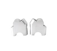 Elevadores Manillar Motocicleta para BMW para F800R F 800R F800 RF 800 R Abrazadera Montaje para Manillar Motocicleta Aluminio CNC Alzas Manillar Moto