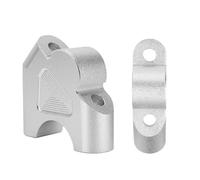 Elevadores manillar motocicleta Para BMW Para R1250R Para R 1250R Para R1250 R Para R 1250 R 2019-2022 Abrazadera Extensión Para Elevador Manillar(Sliver)