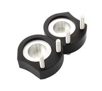 Elevadores Manillar Motocicleta Para KAWASAKI Para ZX-14R Para ZZR1400 2006-2018 1 Par CNC Drag Bar Manillar Elevador Espaciador Kit Base Asiento Elevación Abrazadera Montaje