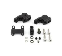 Elevadores Manillar Motocicleta Para MT-07 2021 Negra Con Kit Elevador Manillar Desplazado Abrazadera Adaptador Extensión Manguera Freno Reubicación Velocímetro