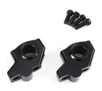 Elevadores Manillar Motocicleta para NC750X NC750 X NC 750X NC 750 X 2014-2024 Elevador Manillar 22 Mm Y 7/8" con Desplazamiento para Montaje En Manillar Alzas Manillar Moto(Gloss Black)