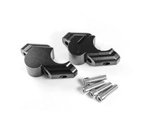 Elevadores Manillar Motocicleta para Tracer 9 / GT 2021 2022 2023 2024 Motocicleta CNC Elevador Manillar Aluminio Accesorios Montaje Abrazadera Elevación Moto Riser(Negro)