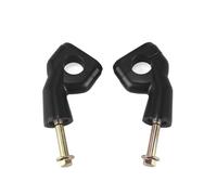 Elevadores Manillar Motocicleta para Triumph para Bobber para Bonneville T100 T 100 T120 T 120 Adaptador Abrazaderas para Elevadores Manillar Motocicleta Elevador Manillares Moto(Negro)