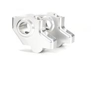 Elevadores Manillar Para R1200R F800ST R1150R G310R R1150R 22mm 7/8" Manejar Risers Montaje Estándar Bar Riser Extend Back Moved Offset Mount Handle Clamp(Gloss Silver)