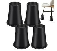 Elevadores para Cama - Extensor de Patas Antideslizante Ajustable y Apilable,Alzas para Altura de Cama - Para Familia, Amigos, Mujeres, Hogar, Oficina, Interior, Silla, Sofá, Escritorio, Sillón