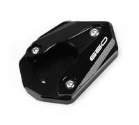 elevadores para Kawasaki para NINJA650 Z650 Z650RS Z 650RS RS 650 2022 Soporte De Motocicleta Lateral Extensión Pad(Black 1)