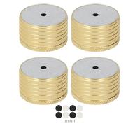 Elevadores para Muebles de Aleación de Aluminio, Ajuste de de 23-37 Mm, Pata de Soporte para Elevación de Cama, Soporte de Carga Fuerte para sofá, Mesa, Silla, 50-500 Kg, Diseño