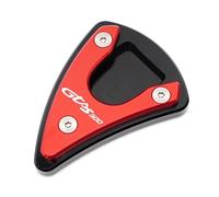 elevadores para para Vespa Gts300 Super Sport Moto Piezas Soporte Ampliador Lateral Extensor Extensión Pad Accesorios(Red)