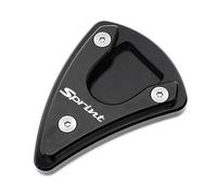 elevadores para para Vespa LX Lxv Sprint Primavera 150 Lx150 Lxv150 CNC Soporte Extensor Pad Extensión Lateral Accesorios Ampliadores(Black)