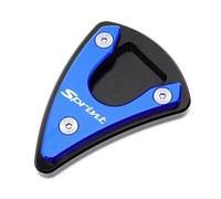 elevadores para para Vespa LX Lxv Sprint Primavera 150 Lx150 Lxv150 CNC Soporte Extensor Pad Extensión Lateral Accesorios Ampliadores(Blue)