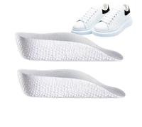 Elevadores | Plantillas ajustables con aumento de altura | Almohadillas amortiguadoras para hombre y mujer | Inserciones ortopédicas para corregir la postura y aliviar la fatiga del pie | Juego de 2