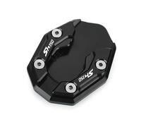 elevadores SH125 SH150 SH300 SH350 SH 125 300 150 350 I 2025-2003 Soporte Lateral Pie Placa Extensión De Motor(Black 3)
