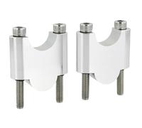 Elevadores Universales para Manillar De 1 1/8" Y 28 Mm Elevadores Manillar Kit(Silver Riser 40mm)