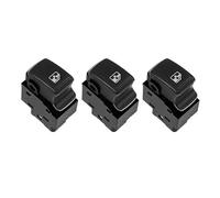 Elevalunas Botones Para T&oyota Para Matrix 2006 2007 2008 2009 2010 2011 93580-1C000WK Botón Interruptor Control La Ventana 93570-1C110 LHD RHD Energía Eléctrica(3 Buttons)