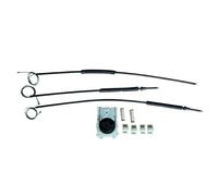 Elevalunas delantero Kit De Reparación Regulador Ventanilla Para MEGANE II MK2 2 4/5 Puerta Delantera Izquierda Derecha 2002-2016 8200325136, 820101092(Frente izquierdo)