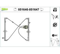 Elevalunas delantero VALEO 851647