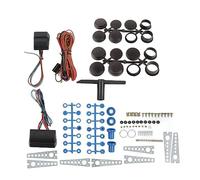 Elevalunas Eléctricos Automotrices, Regulador de Kit de Conversión de Interruptor de Elevalunas de Energía Eléctrica Y para Ajuste Universal de 2 Puertas, Camioneta, Furgoneta, SUV