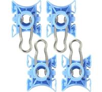 Elevalunas for Volvo 740, 940, 960, S80, XC70, XC90, V70, S60, 4 unidades, clips de pivote for rodillos deslizantes de puerta.