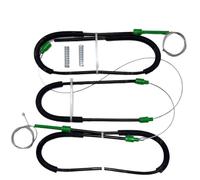 Elevalunas Kit De Reparación Elevalunas Puerta Delantera Izquierda para Peugeot para 306 Cabriolet 1997 1998 1999 2000 2001 2002 Regulador Ventanilla