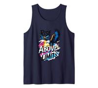 Elevarse por Encima de los límites, Frase Inspirada en águila Camiseta sin Mangas