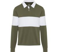 Elevate - Sudadera de Polo Clyde de Algodón Orgánico Rugby para Adultos Unisex